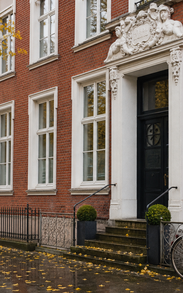 Saniertes Stadthaus in Hamburg-Eppendorf